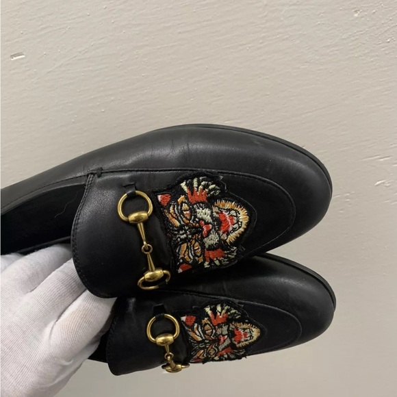 GUCCI Authentic limited edition Leather Angry Cat Horse Bit Jordaan EU 40 US 10 - Picture 12 of 16